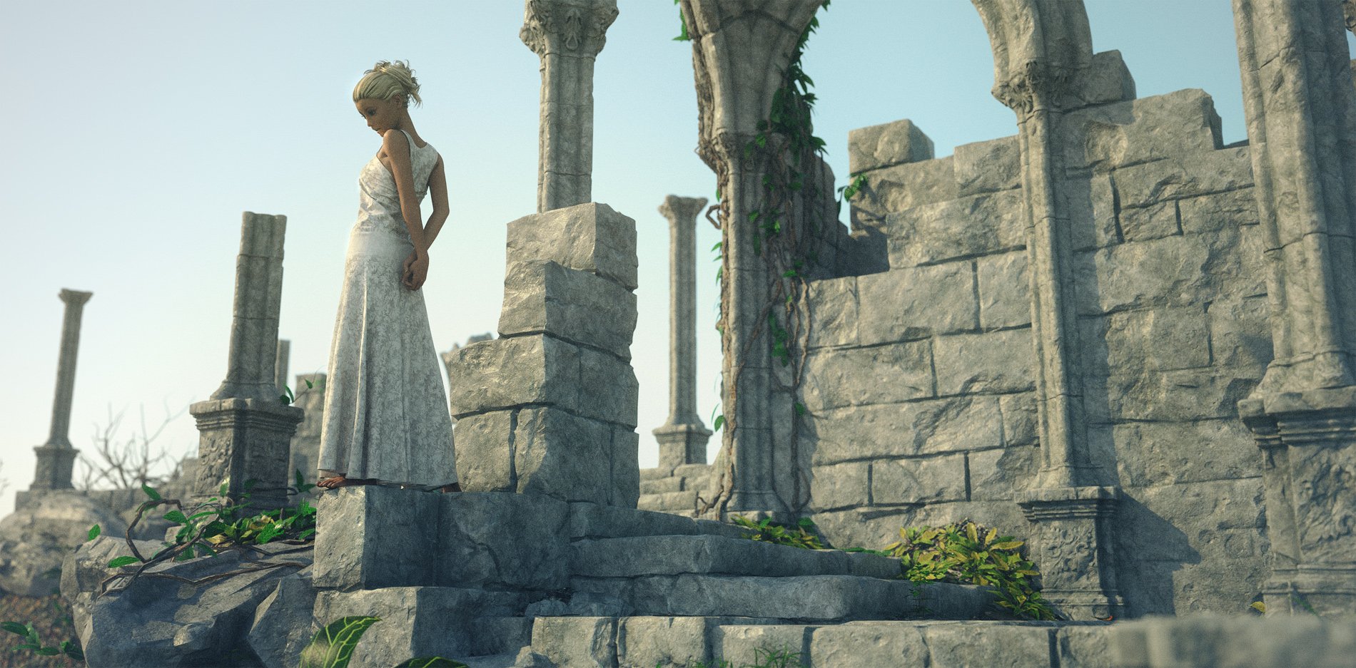 Gothic Ruins 2 Gothic Ruins 2 by: , 3D Models by Daz 3D