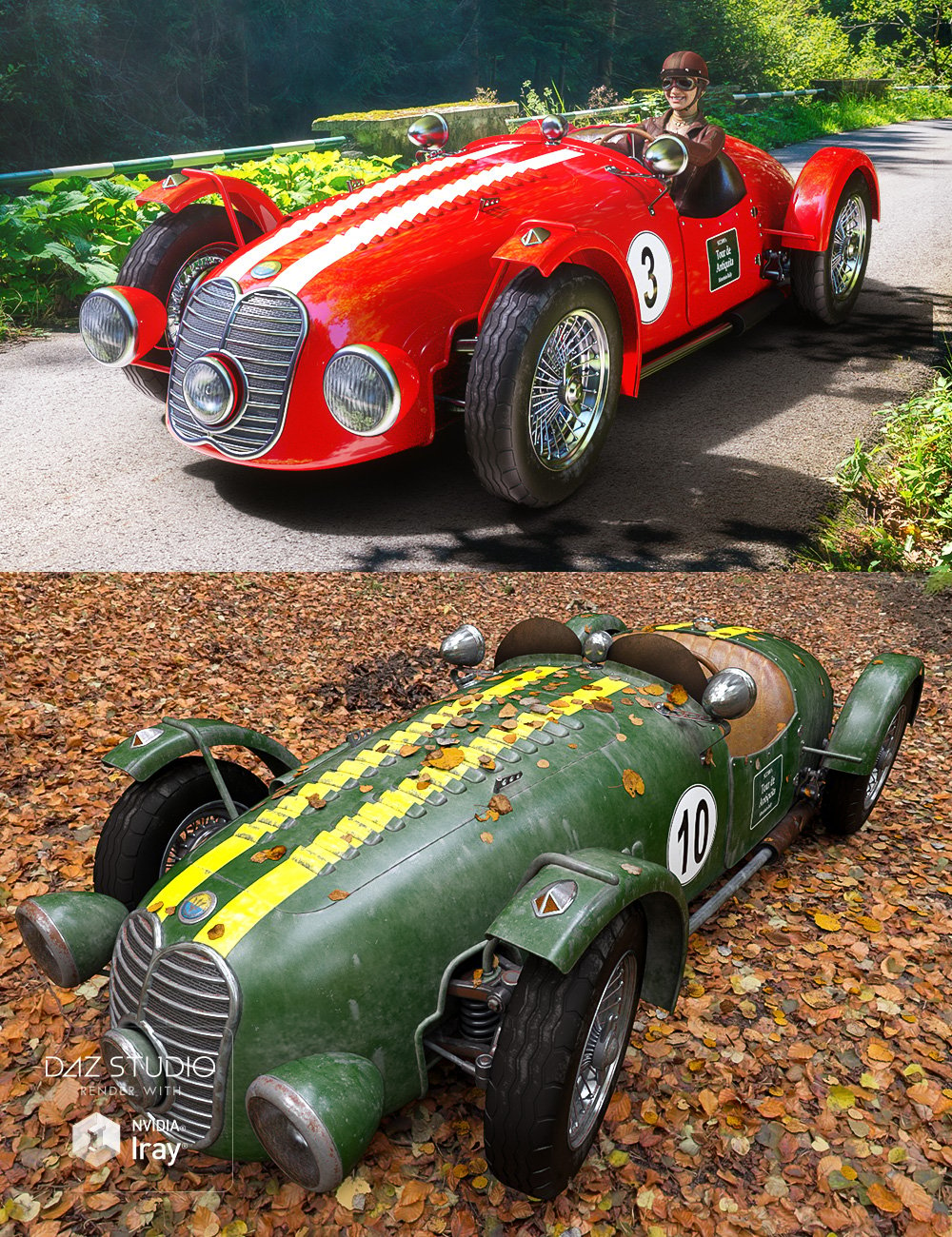 Sports Car Meteor Iray by: Dumor3D, 3D Models by Daz 3D