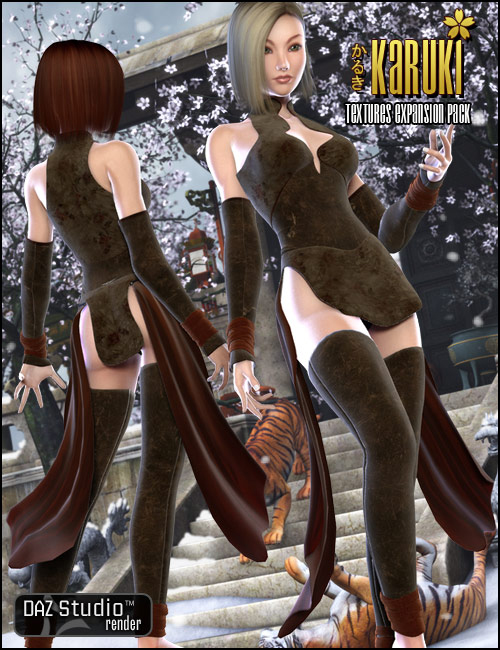 Karuki Textures Karuki Textures by: Sarsaoutoftouch, 3D Models by Daz 3D