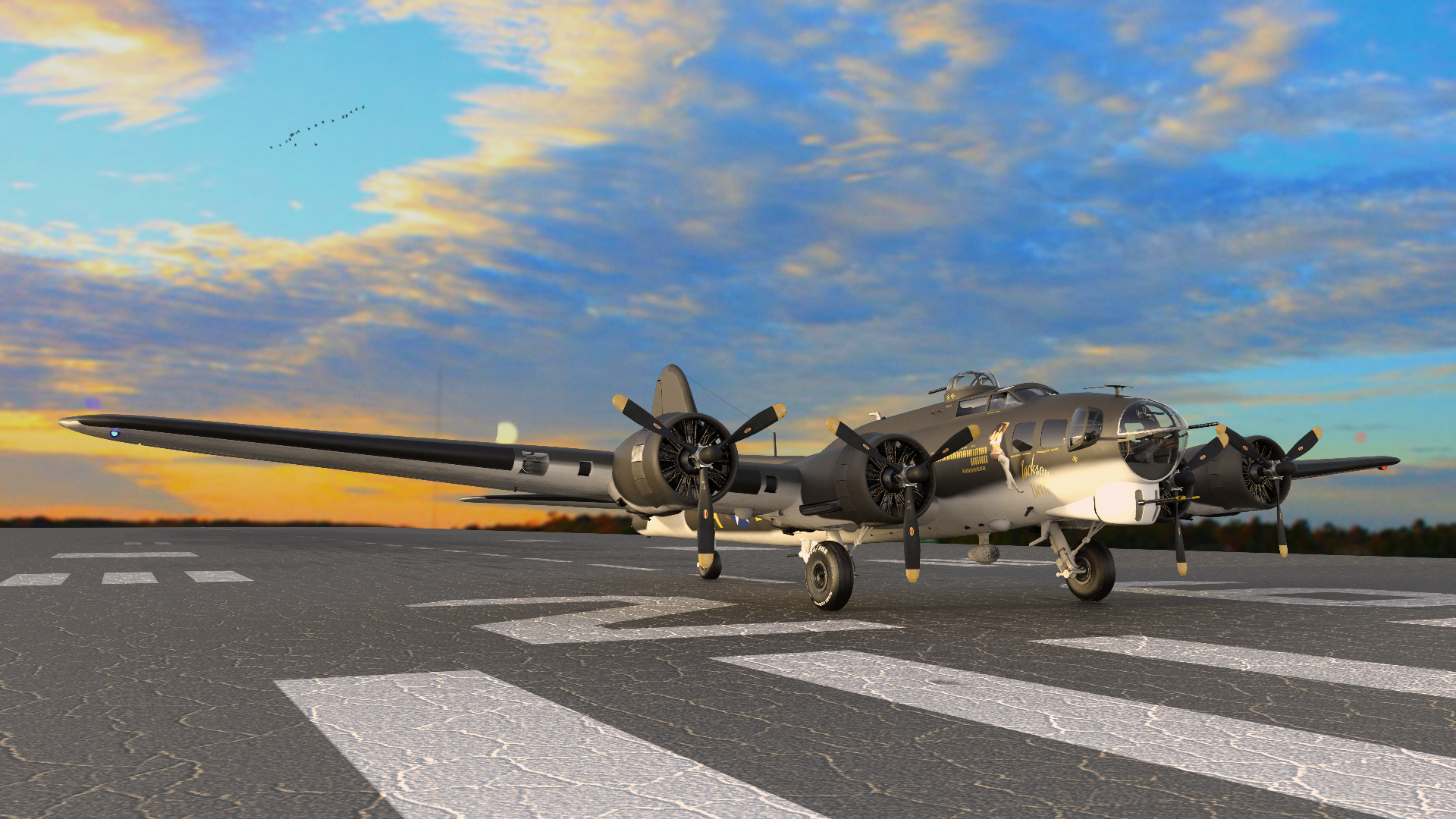 Flying Fortress Warplane Flying Fortress Warplane by: DarkEdgeDesign, 3D Models by Daz 3D