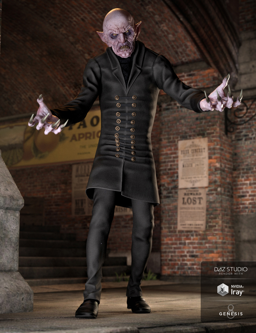The Count Outfit for Genesis 8 Male(s)