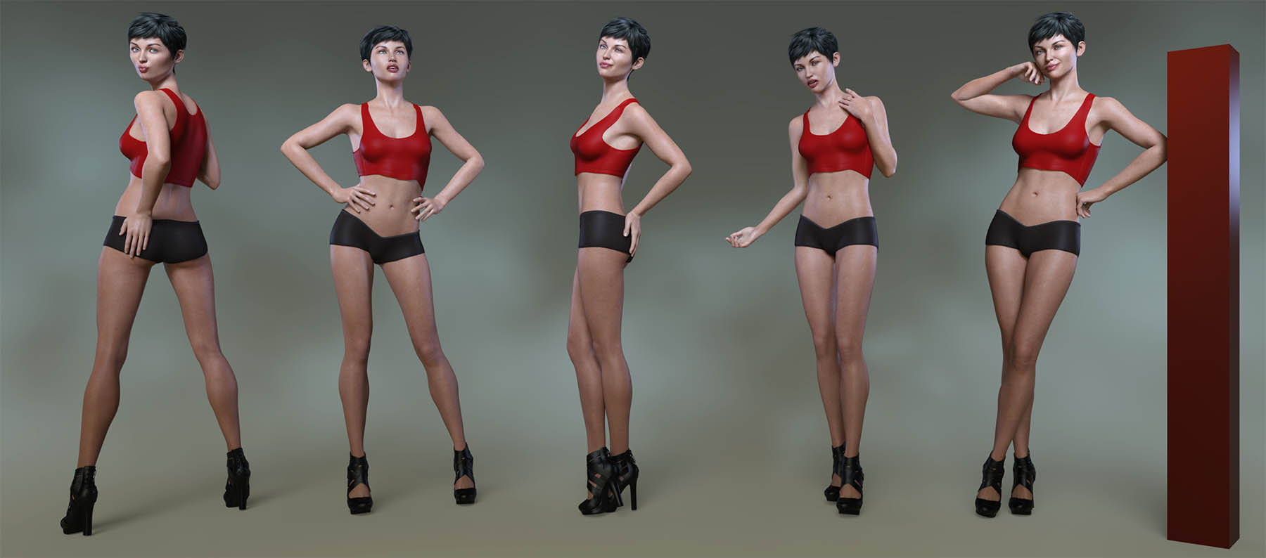 Confident Poses and Expressions for Eva 8 and Genesis 8 Female Confident Poses and Expressions for Eva 8 and Genesis 8 Female by: Capsces Digital Ink, 3D Models by Daz 3D
