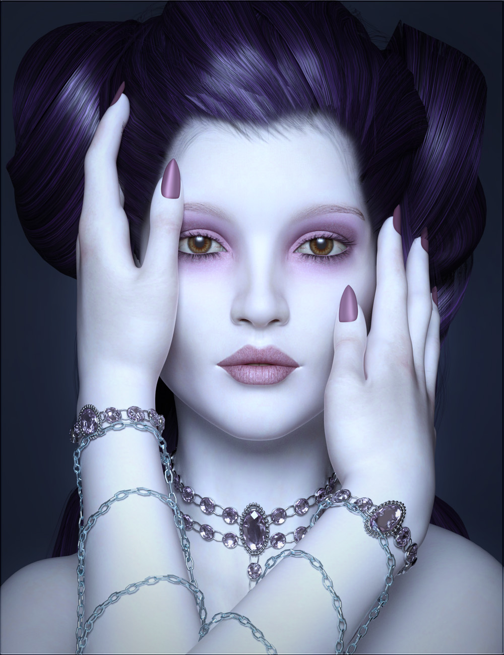 VYK Banshee for Genesis 8 Female by: vyktohria, 3D Models by Daz 3D