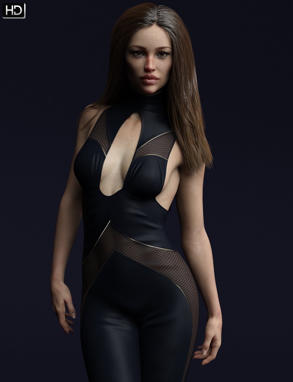 Caitlyn HD for Eva 8 by: EmrysFred Winkler Art, 3D Models by Daz 3D