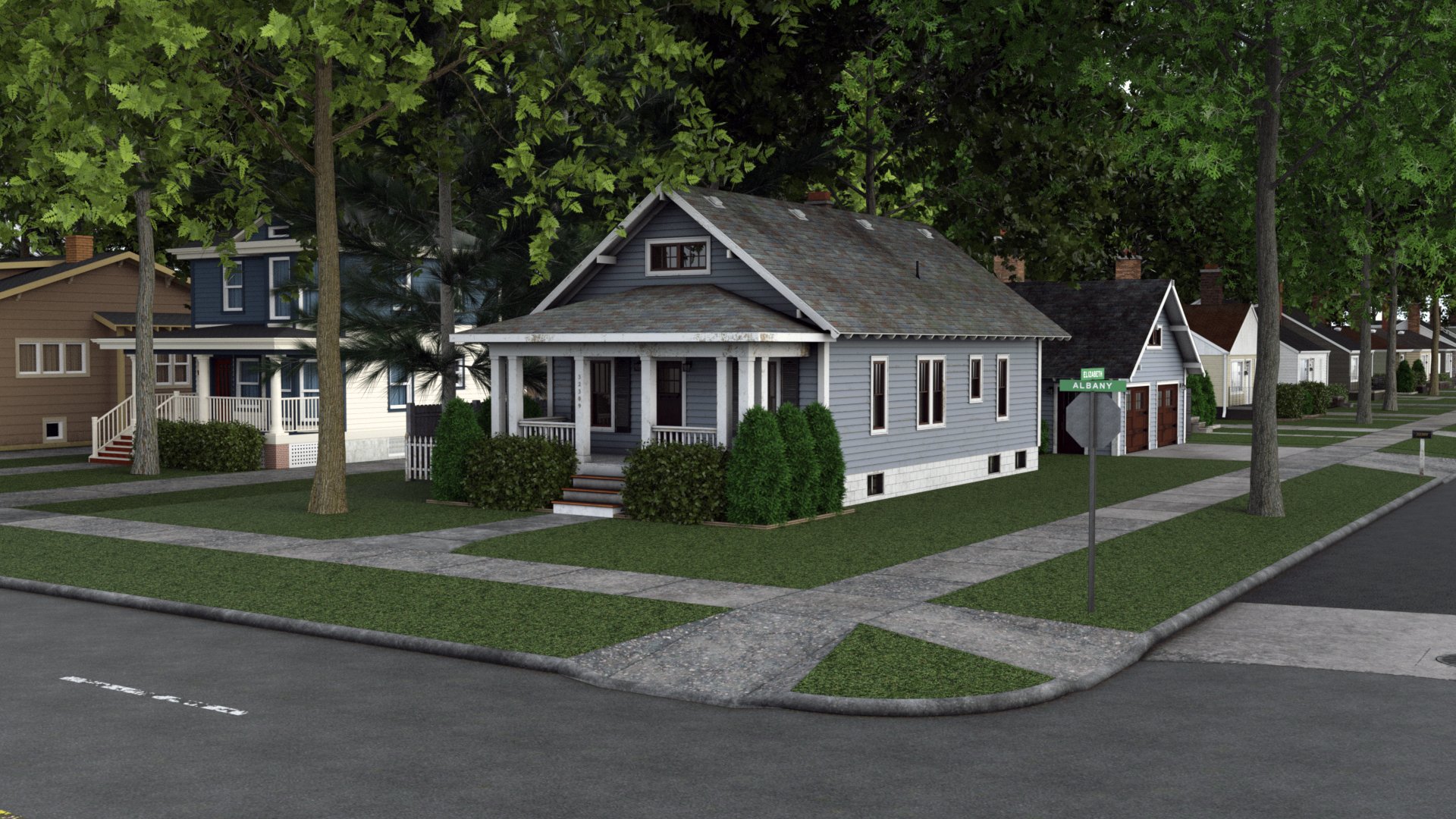 C3D Neighborhood XPack 1 C3D Neighborhood XPack 1 by: Collective3d, 3D Models by Daz 3D