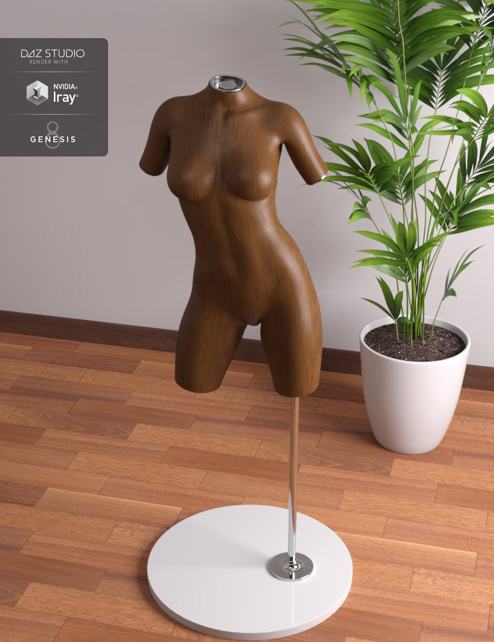 Mannequin Kit for Genesis 8 Female by: Tofusan, 3D Models by Daz 3D