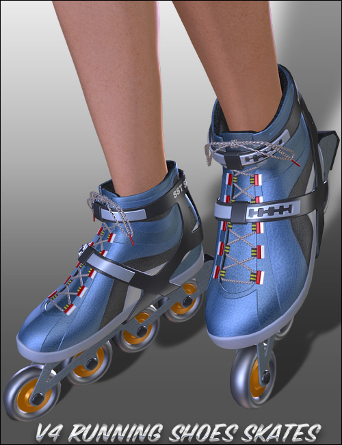 V4 Running Shoes Pack by: , 3D Models by Daz 3D