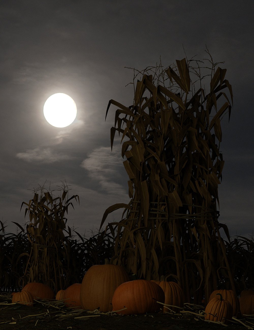 Orestes Iray HDRI Skydomes - Harvest Moon by: Orestes Graphics, 3D Models by Daz 3D