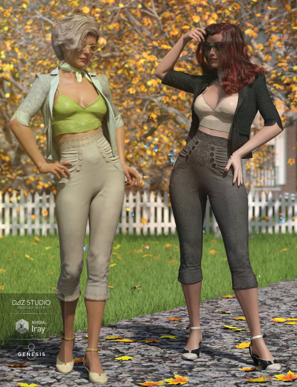 dForce Vintage Soda HD Outfit for Genesis 8 Female(s) by: PixelTizzyFit3D-GHDesign, 3D Models by Daz 3D