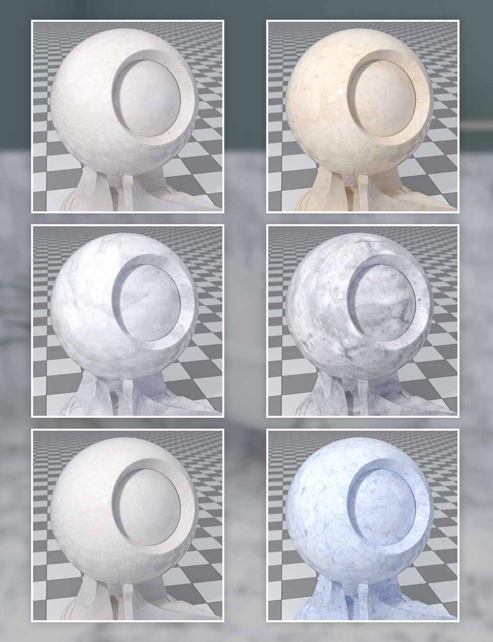 Marble Collection - Iray Shaders by: Dimidrol, 3D Models by Daz 3D