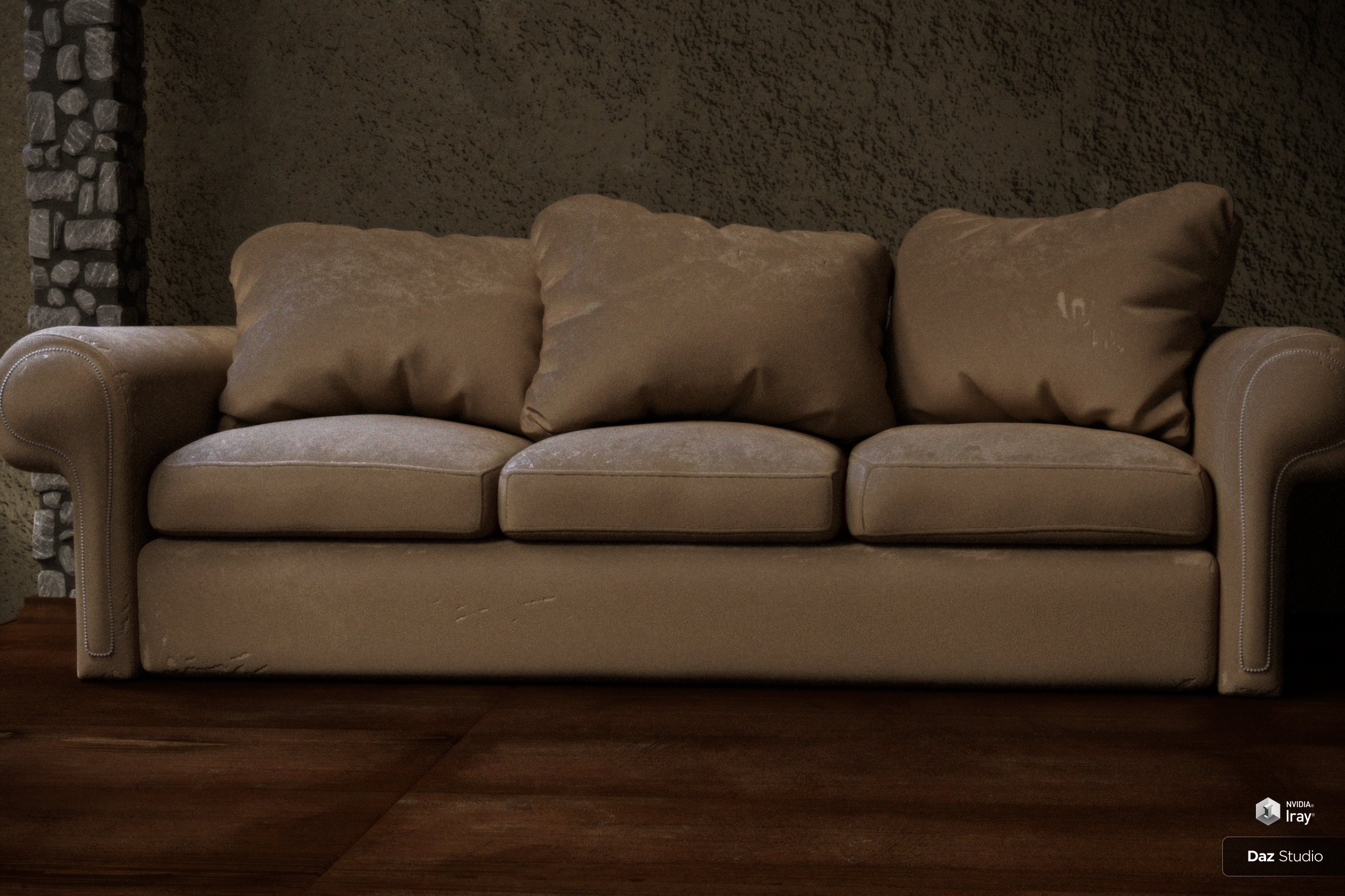 Worn Eclectic Interior Worn Eclectic Interior by: Neikdian, 3D Models by Daz 3D