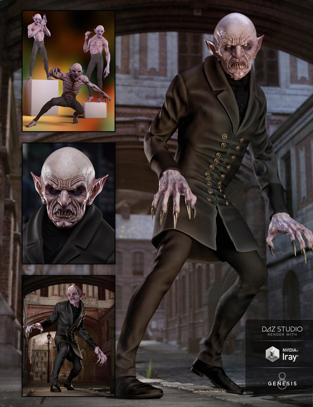 The Count Bundle by: lunchladyMada, 3D Models by Daz 3D