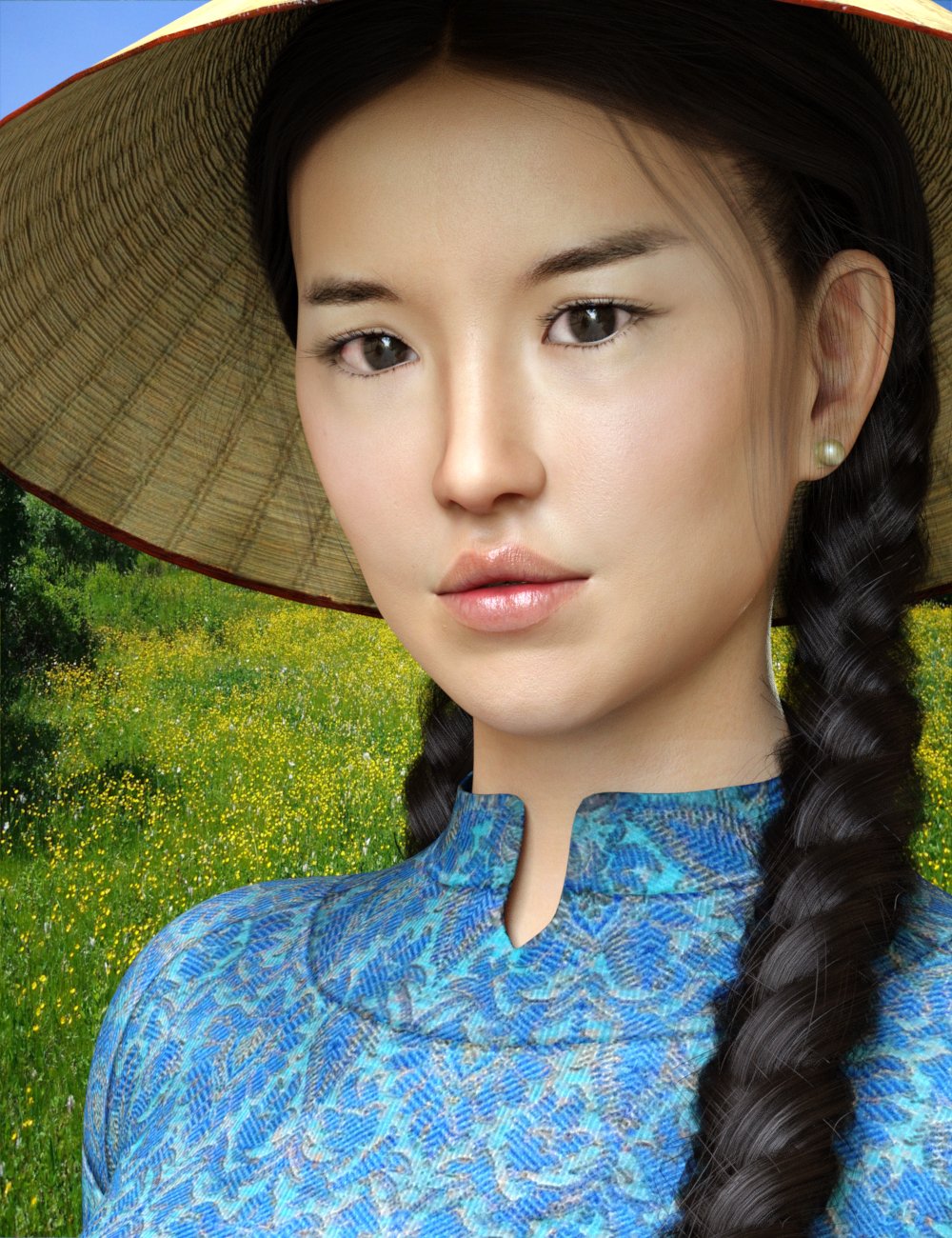 East Asian Women For Mei Lin 8 Daz 3d