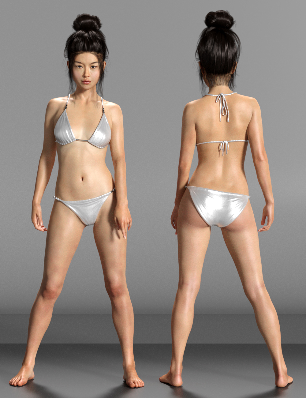 East Asian Women for Mei Lin 8 by: Virtual_World, 3D Models by Daz 3D