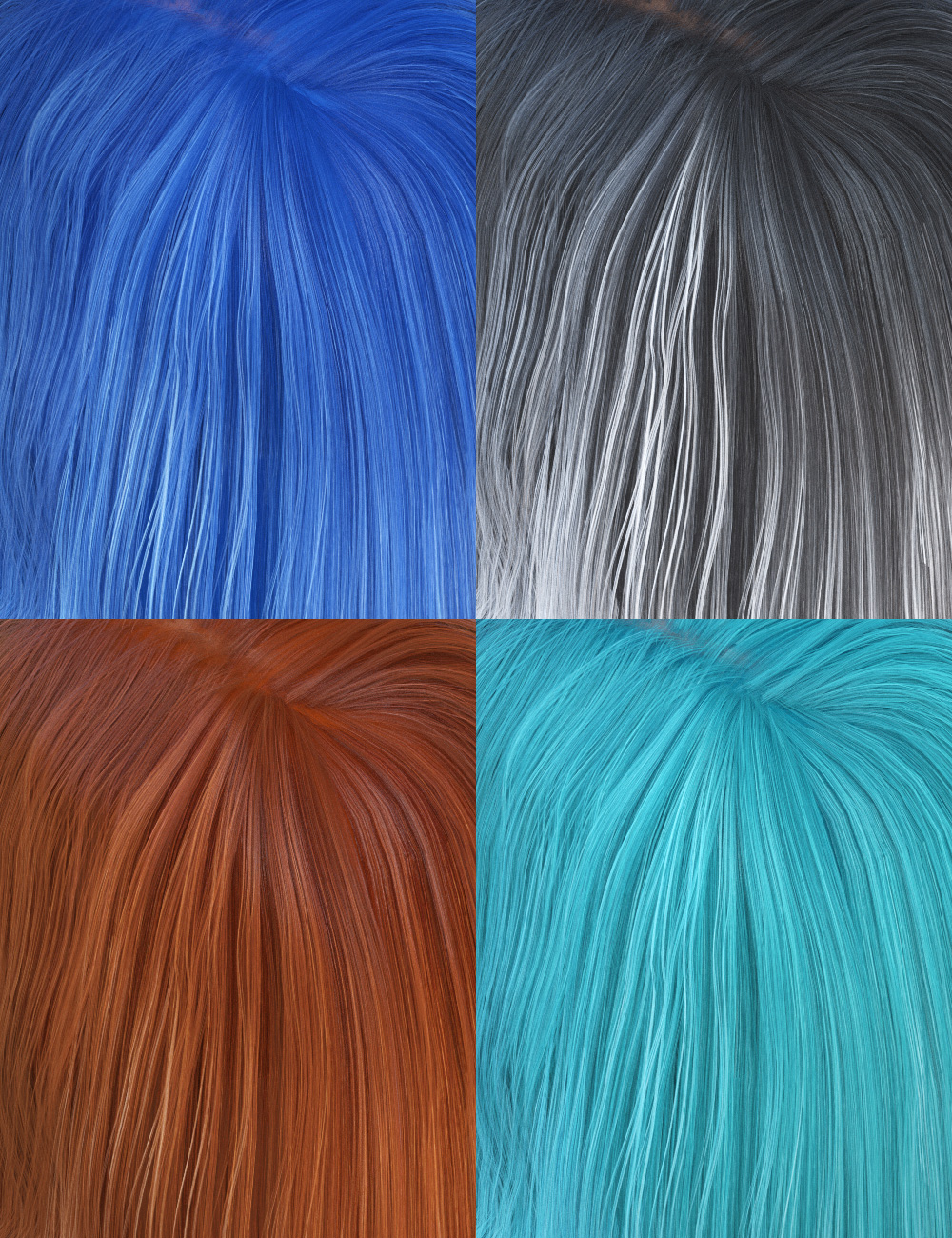 Colors for Fanta Sea Hair Colors for Fanta Sea Hair by: goldtassel, 3D Models by Daz 3D