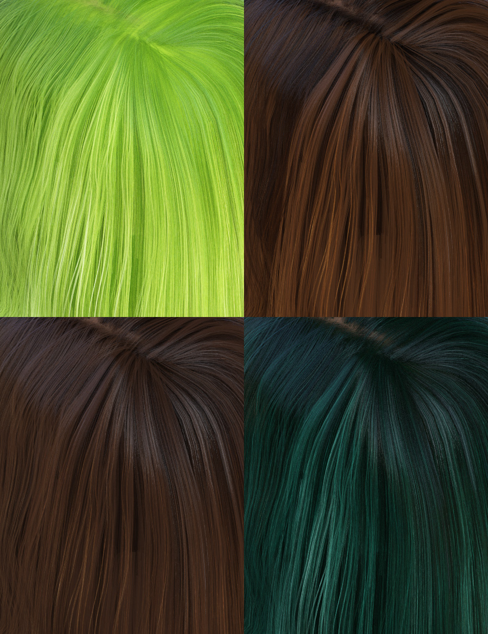 Colors for Fanta Sea Hair Colors for Fanta Sea Hair by: goldtassel, 3D Models by Daz 3D