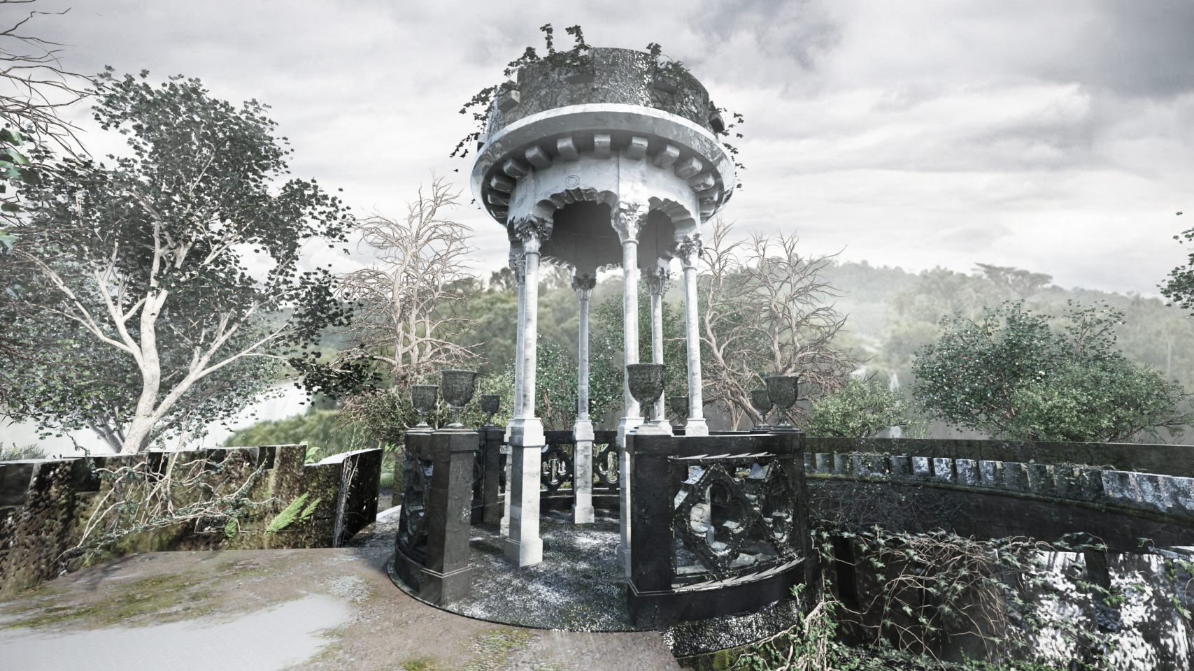 Rivendell Gazebo | Daz 3D