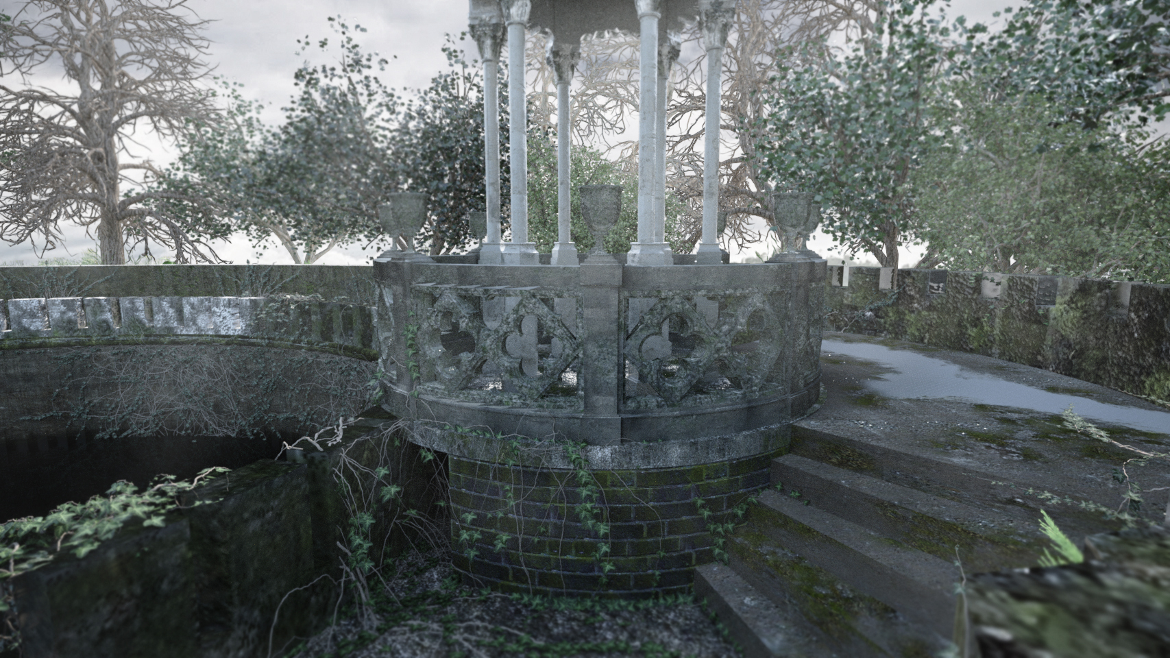 Rivendell Gazebo | Daz 3D