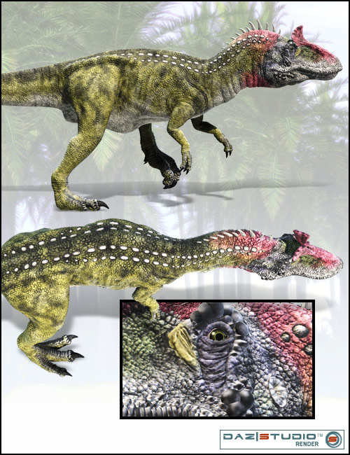 Cryolophosaurus by: , 3D Models by Daz 3D