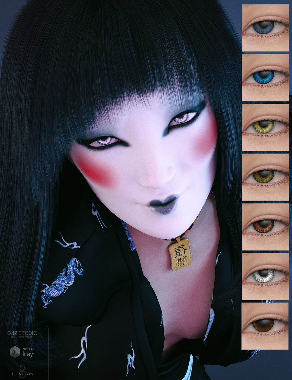 Mst Yuri for Mei Lin 8 by: Mstene, 3D Models by Daz 3D