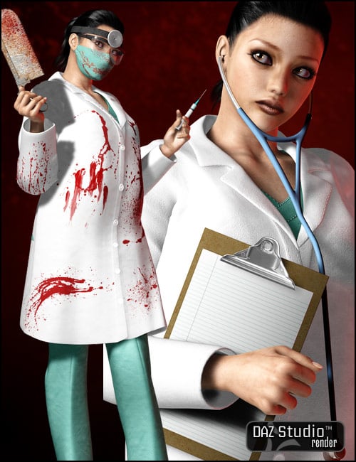 Doctor Accessories by: MadaSarsa, 3D Models by Daz 3D