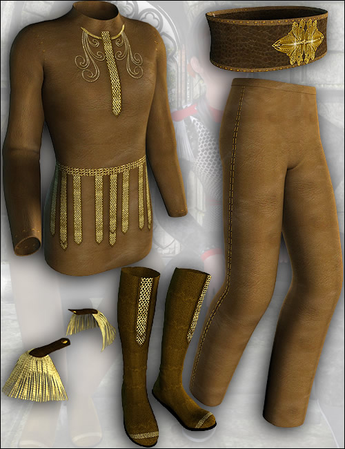 Little Prince for Hiro Tunic Set by: Pizazz, 3D Models by Daz 3D