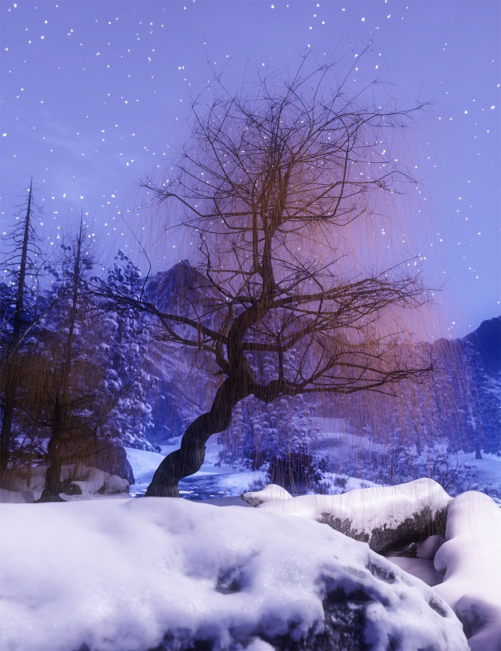 Weeping Willow Trees Weeping Willow Trees by: MartinJFrost, 3D Models by Daz 3D