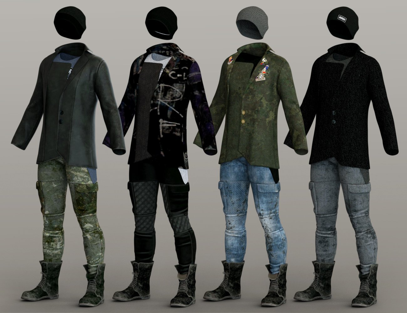 dForce Hot Shot Outfit Textures dForce Hot Shot Outfit Textures by: Anna Benjamin, 3D Models by Daz 3D