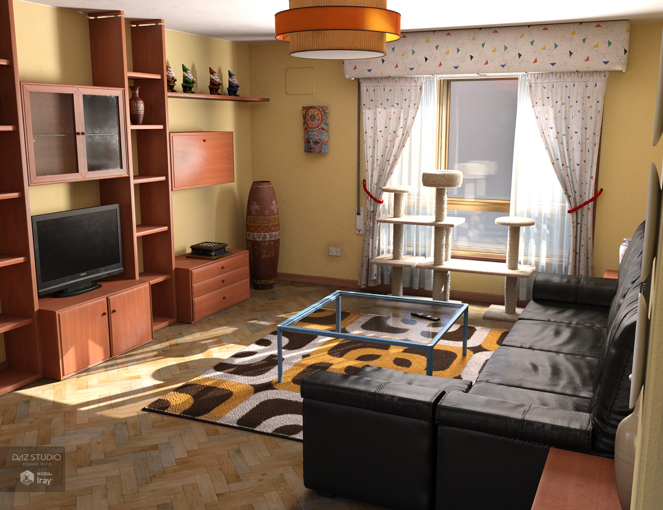 European Style Apartment by: Roguey, 3D Models by Daz 3D