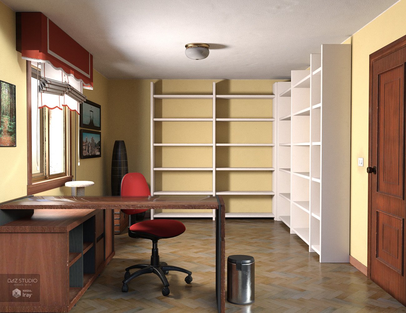 European Style Apartment European Style Apartment by: Roguey, 3D Models by Daz 3D