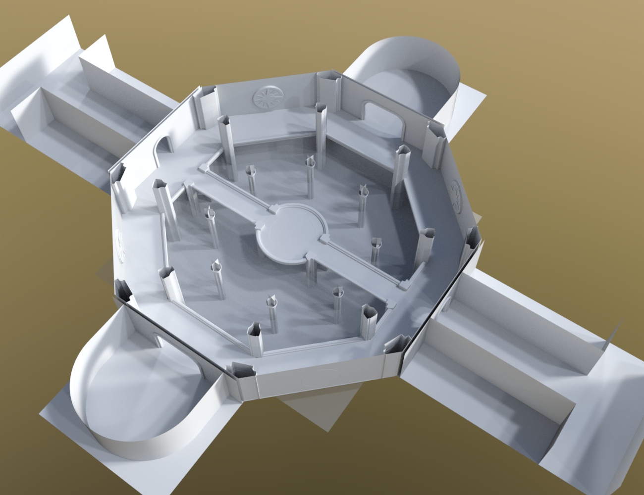 Sunstone Chamber Sunstone Chamber by: Nightshift3D, 3D Models by Daz 3D