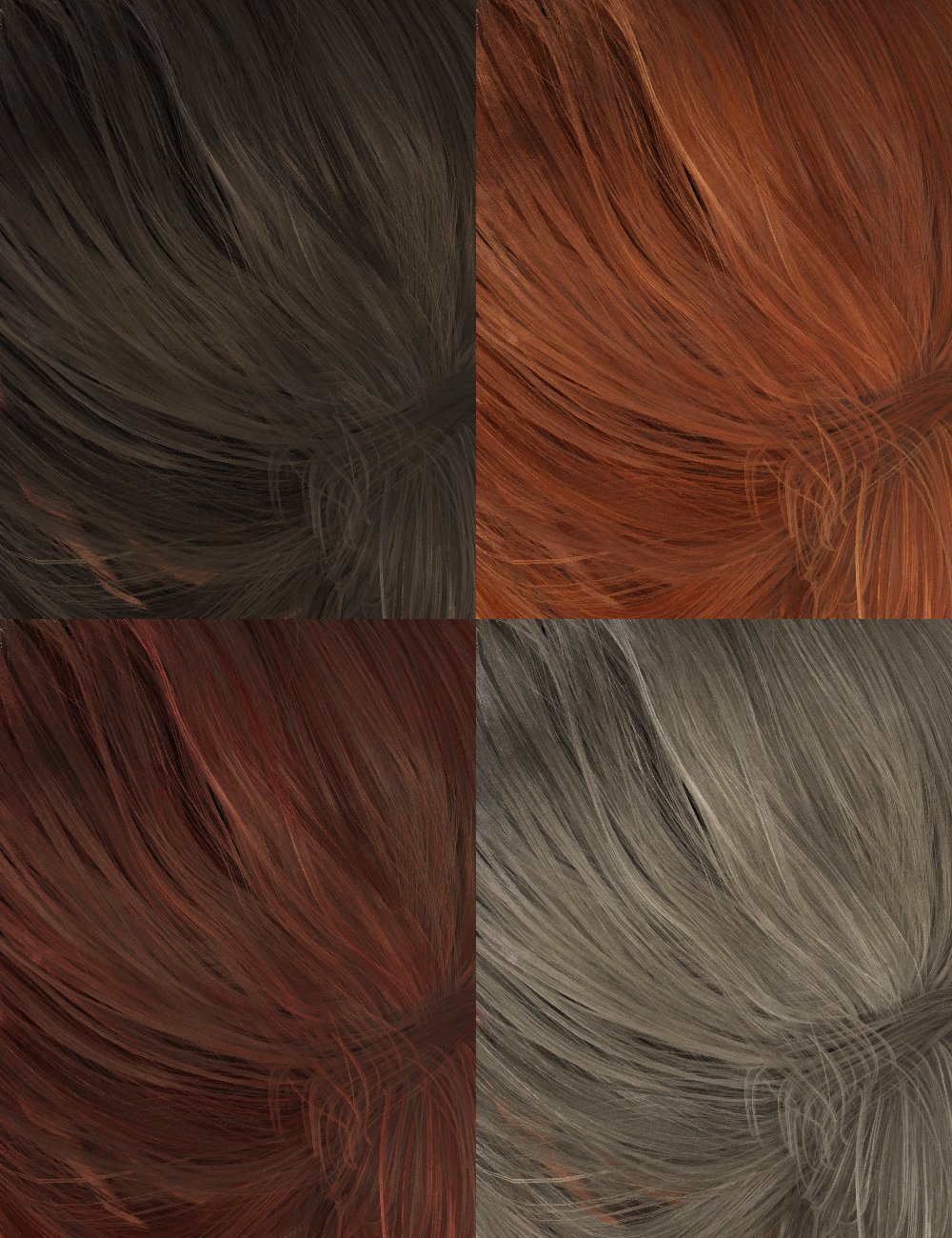 Colors for Capri Hair by: goldtassel, 3D Models by Daz 3D