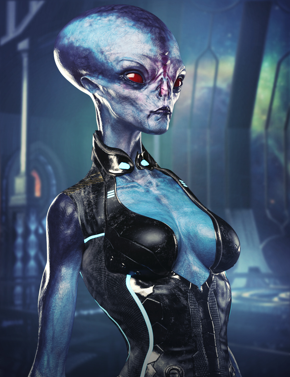 Supreme Intelligencia HD for Genesis 8 Female by: Josh Crockett, 3D Models by Daz 3D