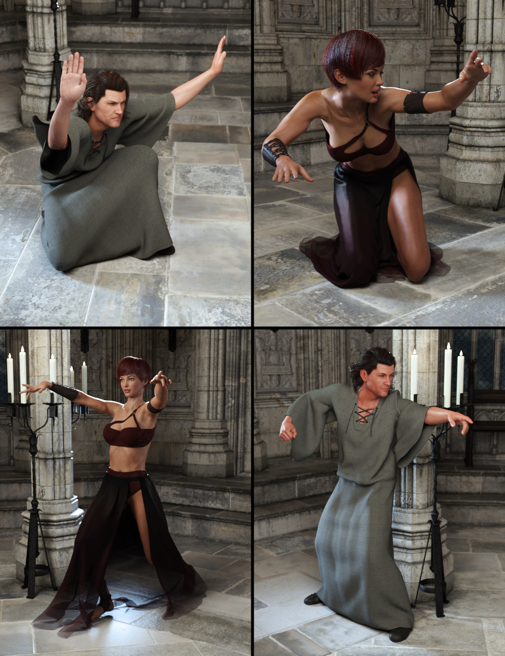 Winterblack The Rites Poses for Genesis 8 Winterblack The Rites Poses for Genesis 8 by: DianePredatron, 3D Models by Daz 3D