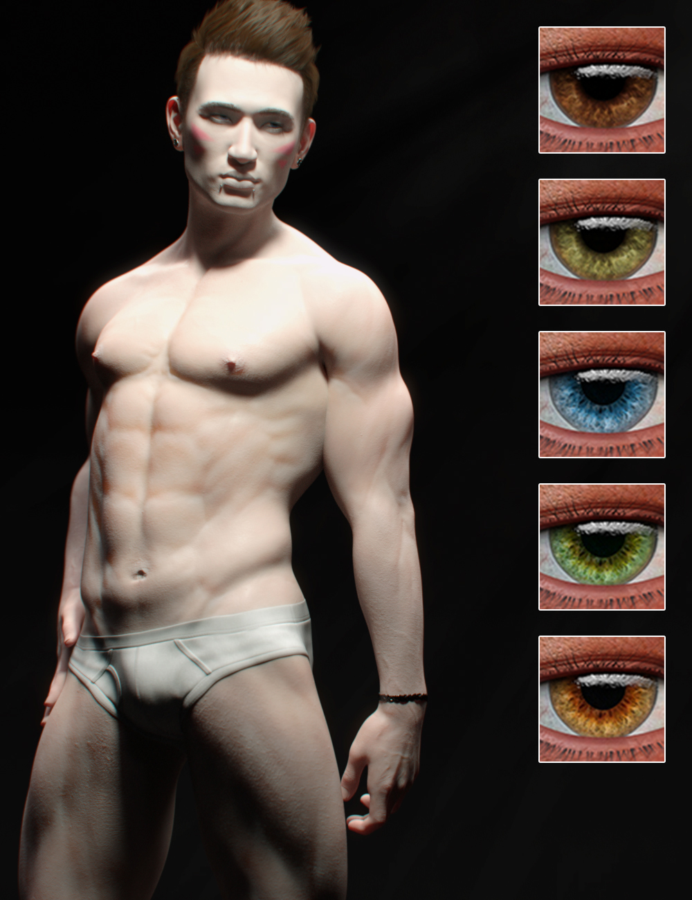 Erik HD for Lee 8 by: VincentXyooj, 3D Models by Daz 3D