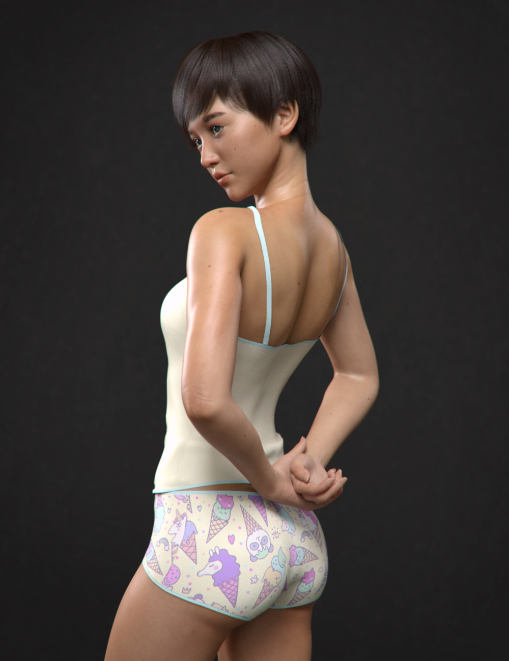 Hyorin for Mei Lin 8 by: VincentXyooj, 3D Models by Daz 3D