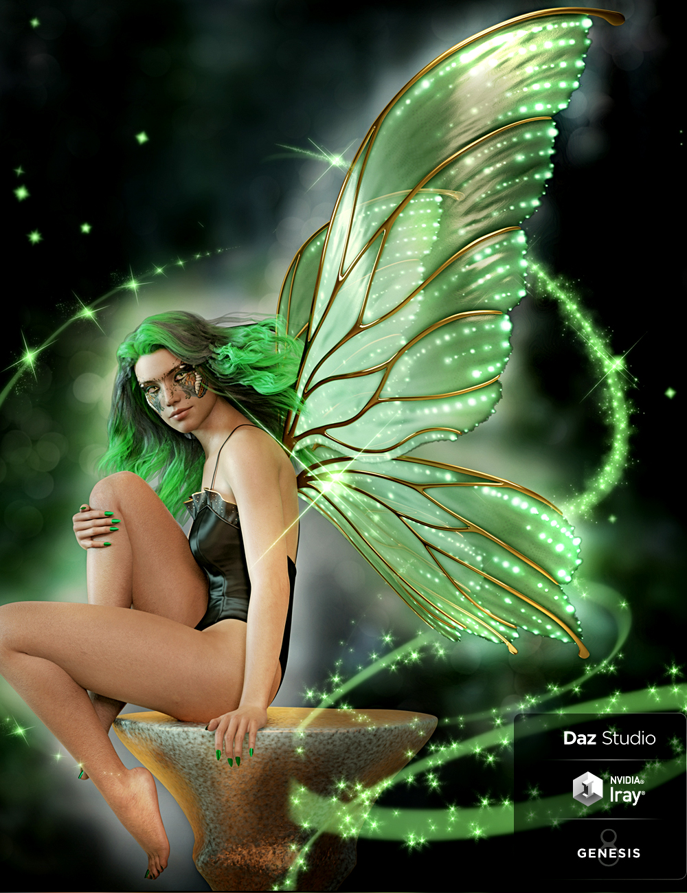 Aryn for Genesis 8 Female by: gypsyangel, 3D Models by Daz 3D