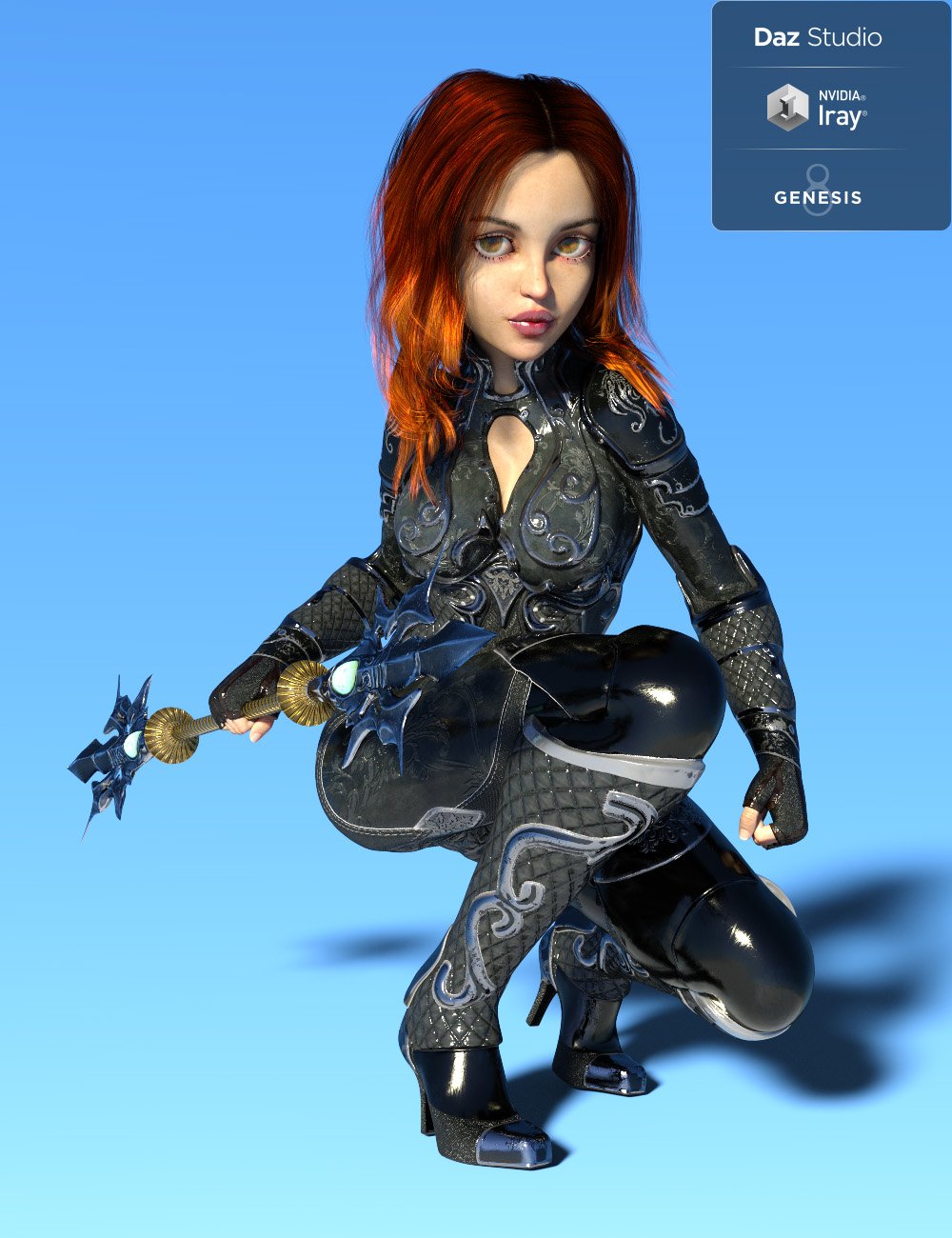 Jiwoo Battle Mage Outfit for Genesis 8 Female(s) Jiwoo Battle Mage Outfit for Genesis 8 Female(s) by: chungdan, 3D Models by Daz 3D