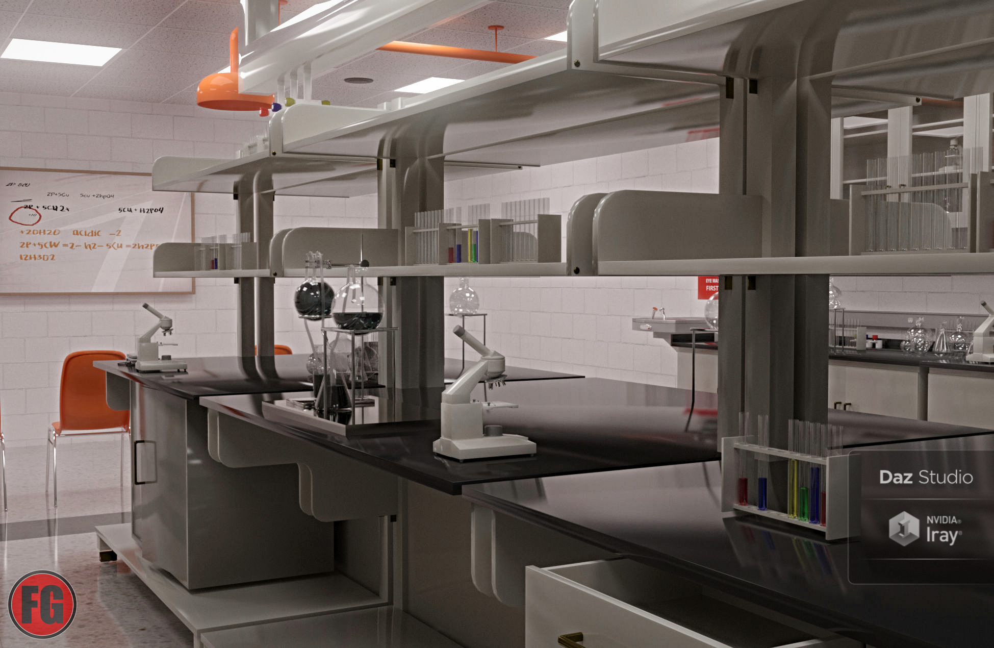 FG Science Lab FG Science Lab by: Fugazi1968, 3D Models by Daz 3D