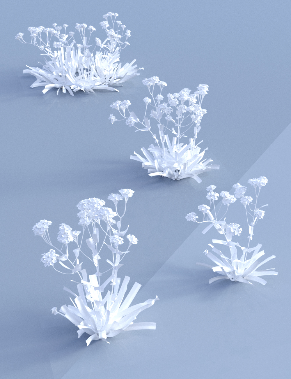 Roadside Flowering Plants for Daz Studio and Iray by: MartinJFrost, 3D Models by Daz 3D