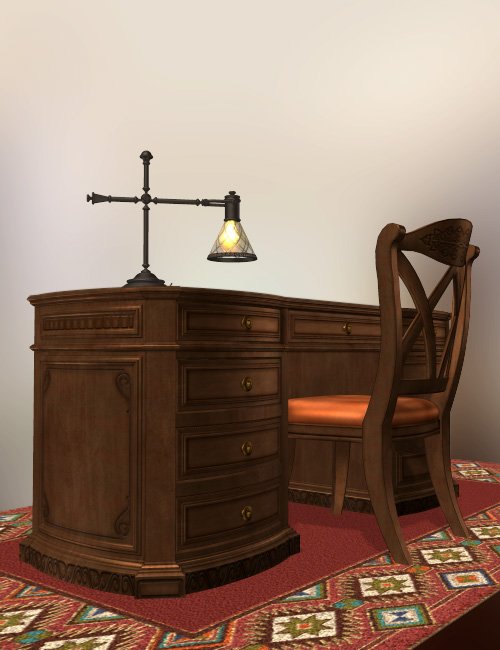 Dream Home : The Study Furniture Dream Home : The Study Furniture by: , 3D Models by Daz 3D