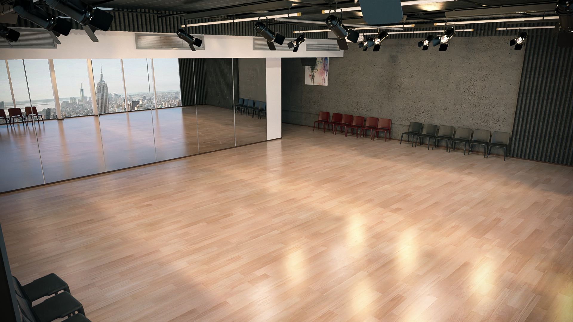 Dance Art Studio by: Tesla3dCorp, 3D Models by Daz 3D