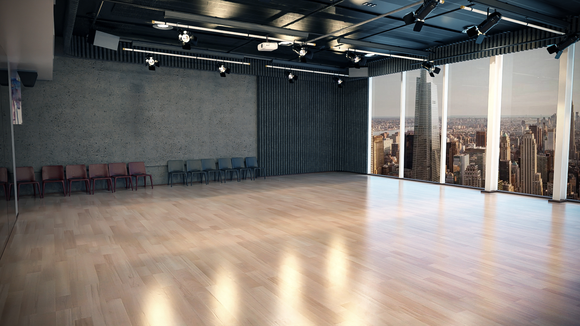 Dance Art Studio by: Tesla3dCorp, 3D Models by Daz 3D