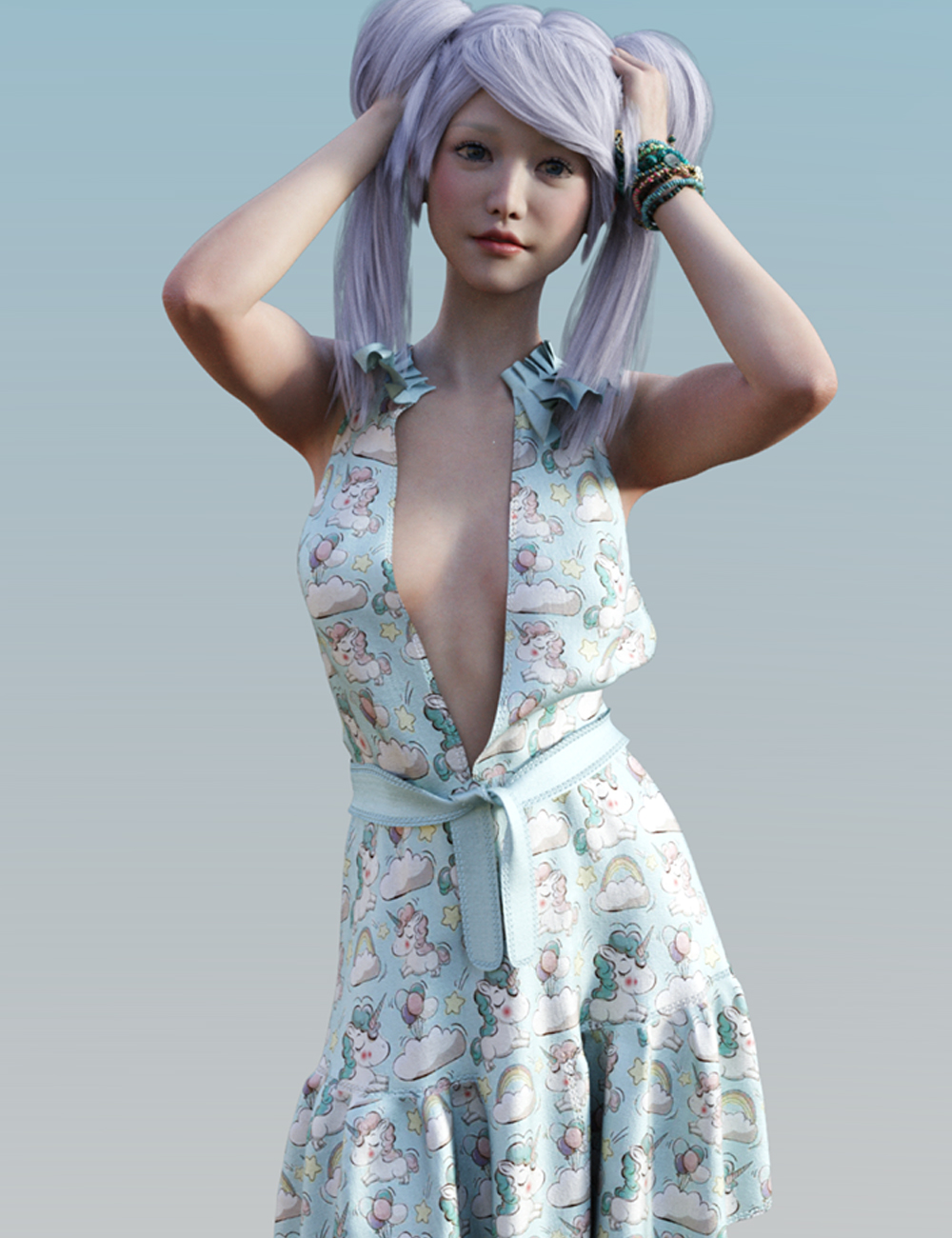 dForce Jasmine Outfit Textures by: Moonscape GraphicsSade, 3D Models by Daz 3D
