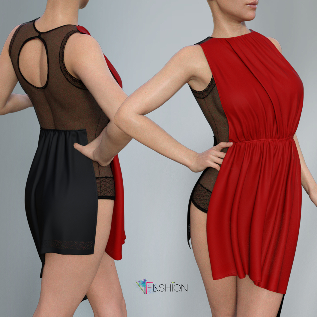 Dforce Vfashion Evening Dress For Genesis 8 Female Daz 3d 9862