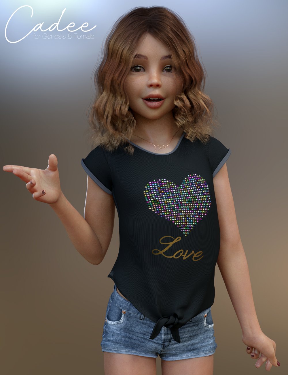 Cadee Bundle for Genesis 8 Female(s) by: 3D Universe, 3D Models by Daz 3D