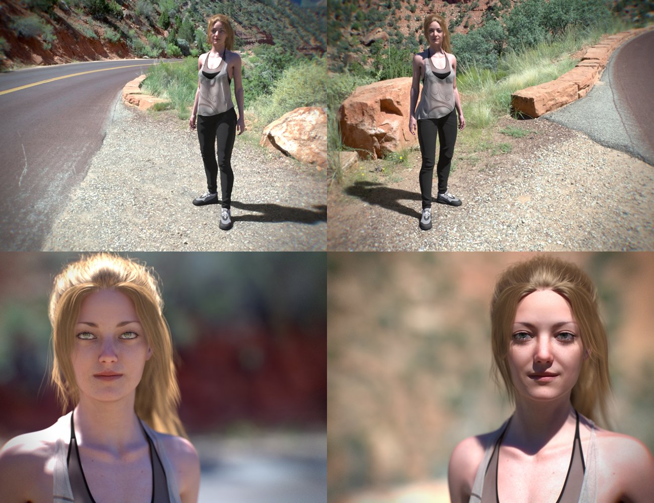 iRadiance Pro Series 16k HDRIs - Zion National Park by: DimensionTheory, 3D Models by Daz 3D