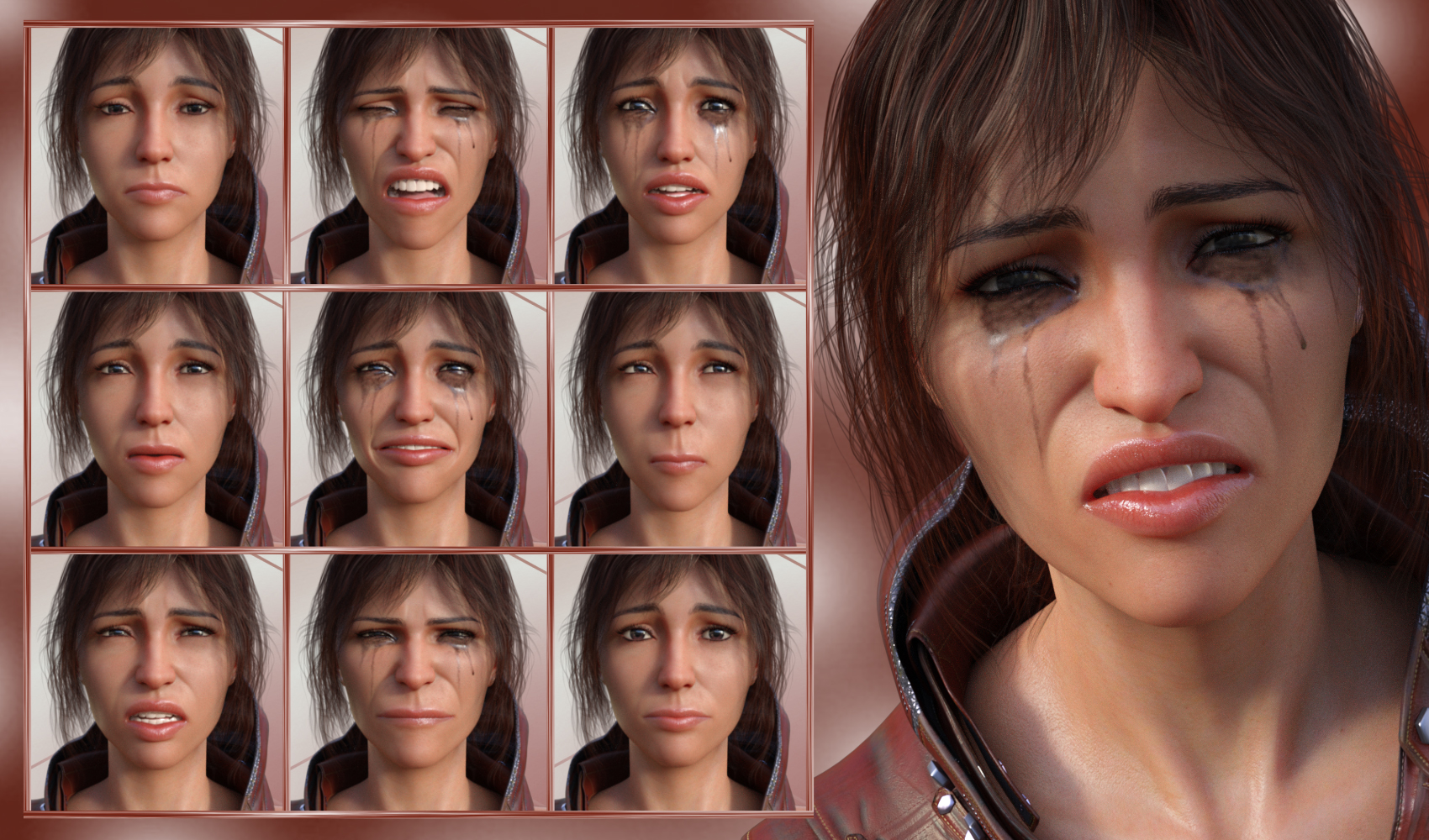 Strong Will - Expressions for Genesis 8 Female(s) by: JWolf, 3D Models by Daz 3D