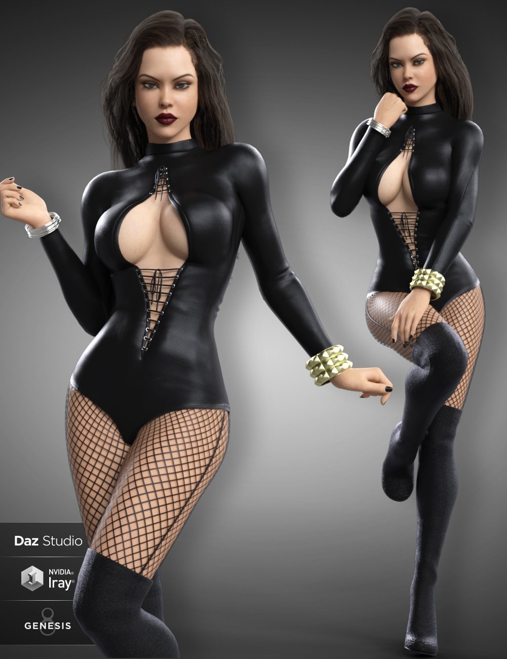 Dark Princess for Genesis 8 Female(s) by: B-Rock, 3D Models by Daz 3D