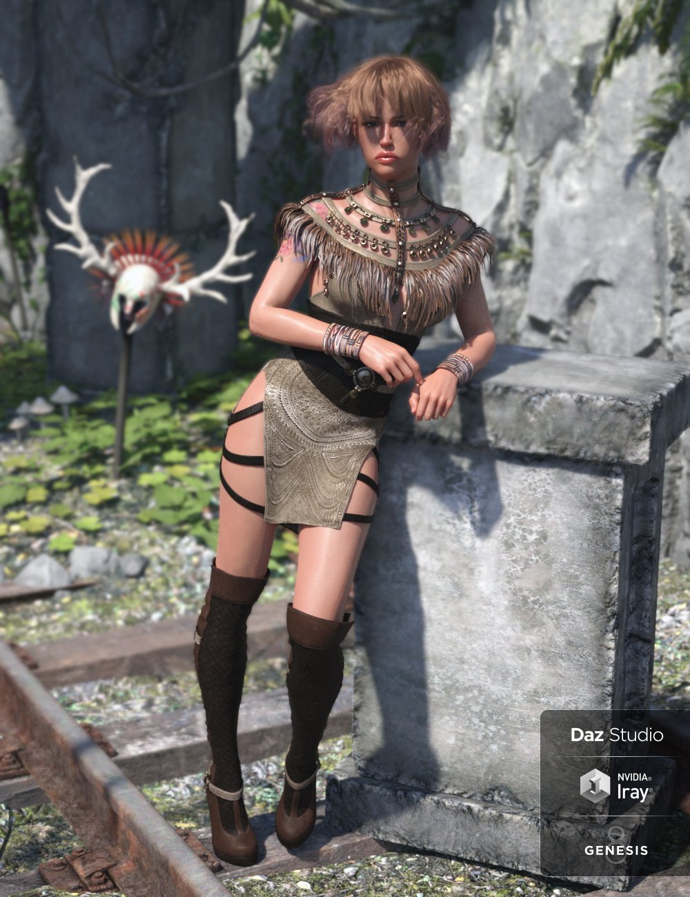 Advent Outfit for Genesis 8 Female(s)